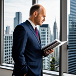 **

"A professional real estate appraiser, fully clothed in appropriate attire, examining a property in a modern city. The background includes skyscrapers and bustling streets. Focus on detail and accuracy, highlighting the appraiser's expertise. Safe for work, appropriate content, professional, perfect anatomy, natural pose, high quality."

**