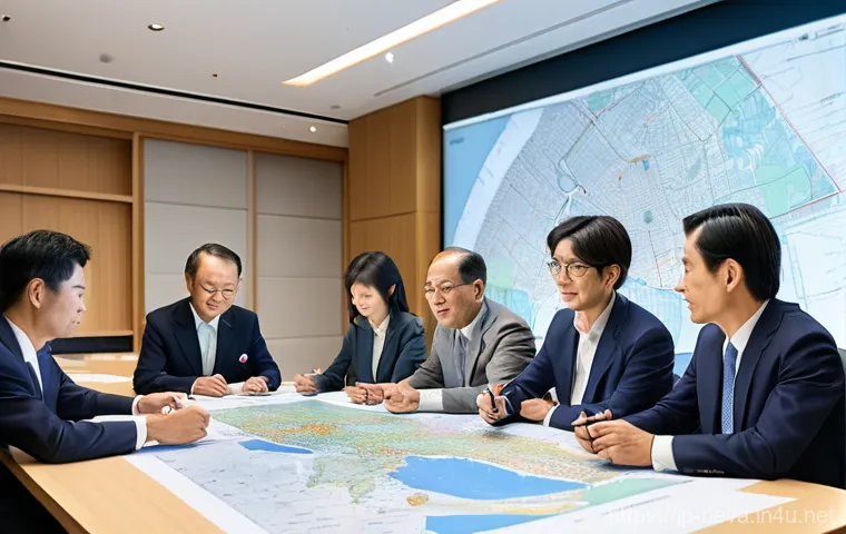 건축평가사와 유사한 직업 비교 - **Prompt 2: Professional Consultation in an Office Setting**
    "Inside a modern, well-organized re...