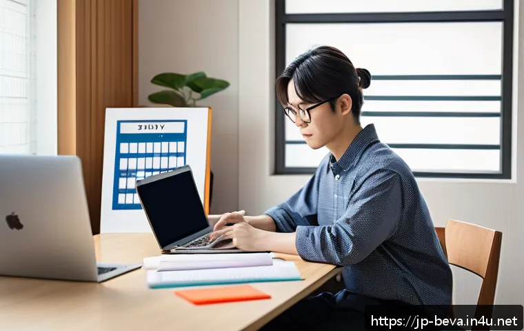 건축평가사 자격증과 관련된 추천 서적 - A modern Japanese study room scene focused on efficient learning planning for a certification exam. ...
